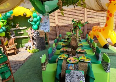 Jungle Birthday Party Theme