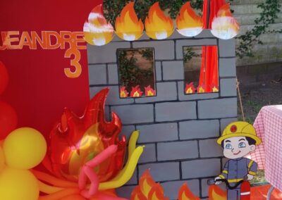 Fireman party theme by one dell of a party