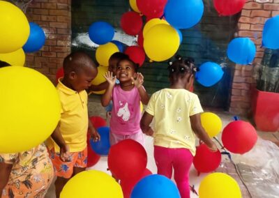 Bubble house by one dell of a party