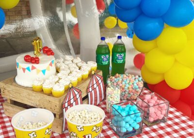 Bubble house by one dell of a party