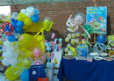 Spongebob party theme by one dell of a party