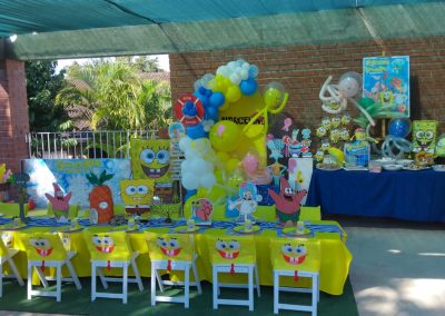 Spongebob party theme by one dell of a party