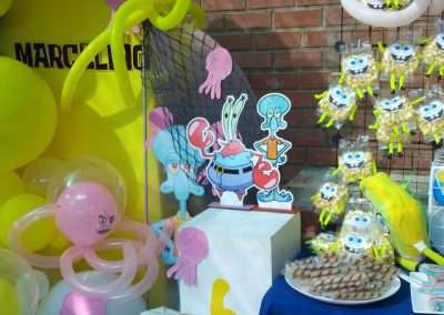 Spongebob party theme by one dell of a party