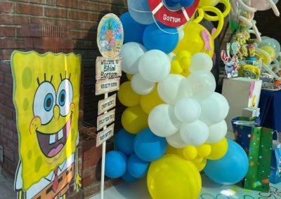 Spongebob party theme by one dell of a party
