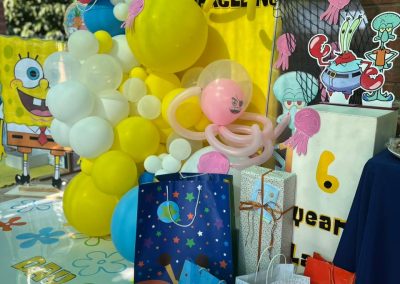 Spongebob party theme by one dell of a party