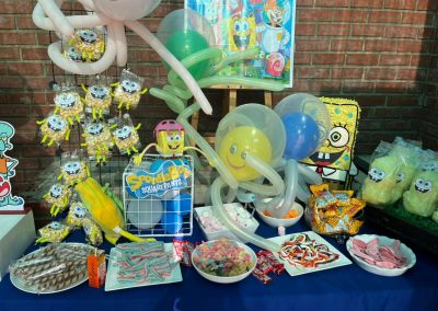 Spongebob party theme by one dell of a party