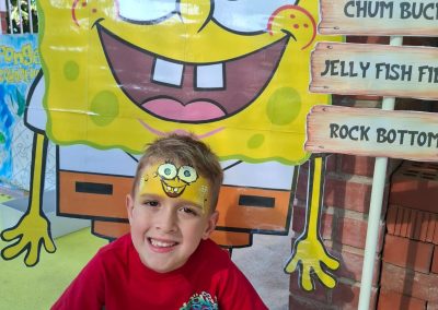 Spongebob party theme by one dell of a party