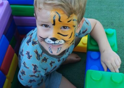 Face painting by one dell of a party