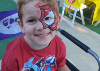Face painting by one dell of a party