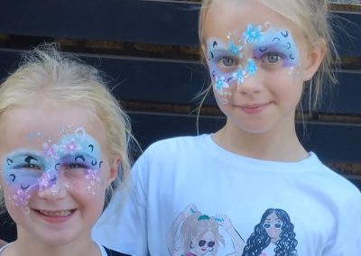 Face painting by one dell of a party