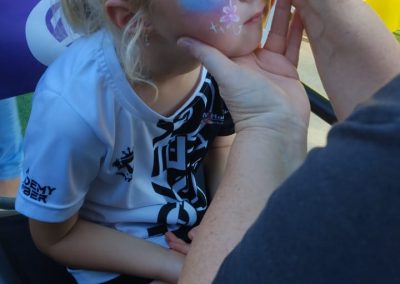 Face painting by one dell of a party
