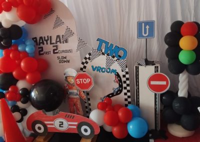 2 Fast 2 Curious party theme by one dell of a party