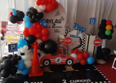 2 Fast 2 Curious party theme by one dell of a party