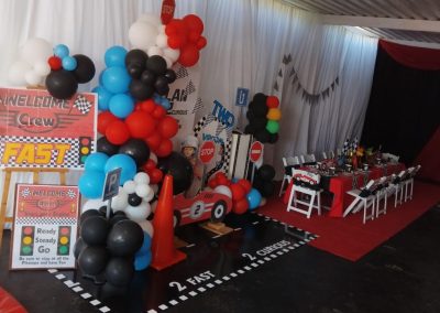2 Fast 2 Curious party theme by one dell of a party