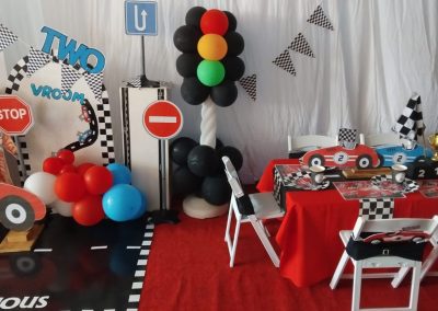 2 Fast 2 Curious party theme by one dell of a party