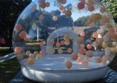 Inflatable bouncy bubble house by one dell of a party