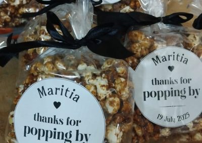 Flavoured Popcorn by one dell of a party
