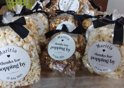 Flavoured Popcorn by one dell of a party
