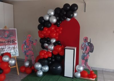 deadpool backboard by one dell of a party