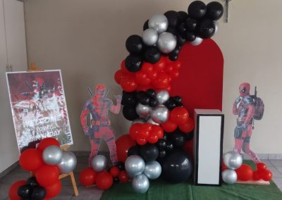 deadpool backboard by one dell of a party