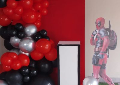 deadpool backboard by one dell of a party