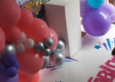 Backboards balloons by one dell of a party