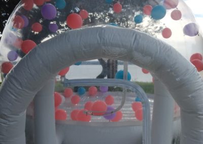 Bouncy bubble house inflatable by one dell of a party