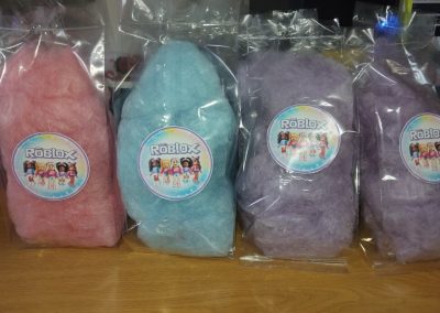 Candy floss by one dell of a party