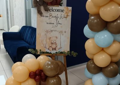 Backboards balloons by one dell of a party