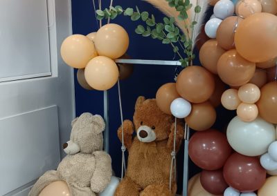 Backboards balloons by one dell of a party