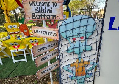 Spongebob Square Pants party theme by one dell of a party