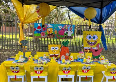 Spongebob Square Pants party theme by one dell of a party