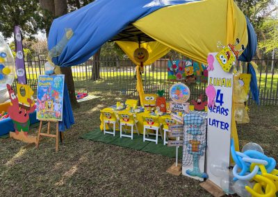 Spongebob Square Pants party theme by one dell of a party
