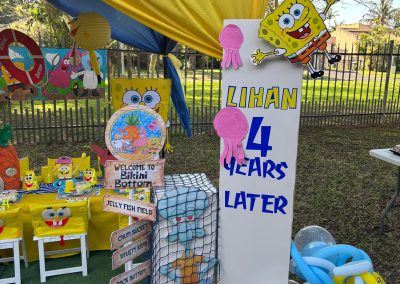 Spongebob Square Pants party theme by one dell of a party