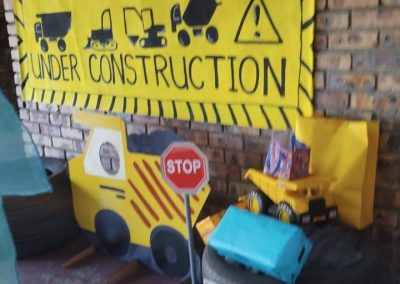 Construction party theme by one dell of a party