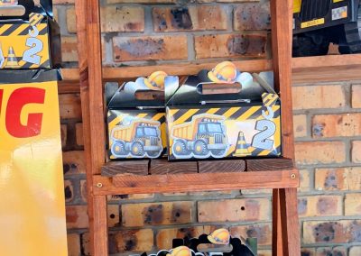 Construction party theme by one dell of a party