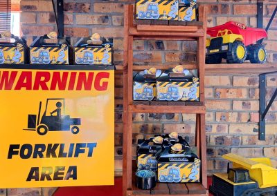 Construction party theme by one dell of a party