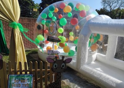 bouncy bubble house by one dell of a party