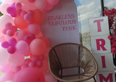 Balloon decorations by one dell of a party