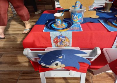 Sonic party theme by One dell of a party