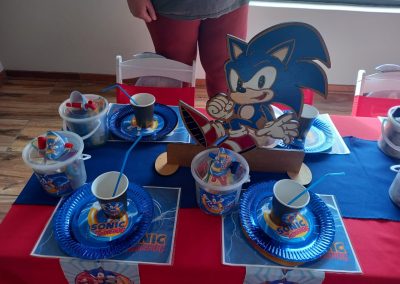 Sonic party theme by One dell of a party