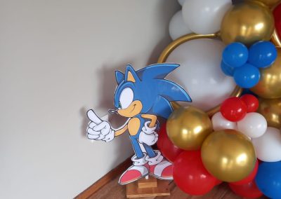 Sonic party theme by One dell of a party