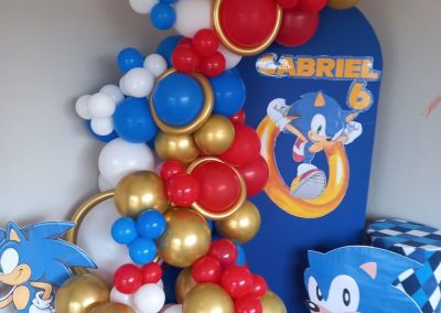 Sonic party theme by One dell of a party