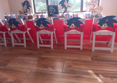 Sonic party theme by One dell of a party