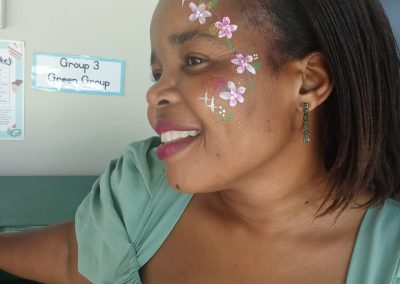 Face painting by one dell of a party