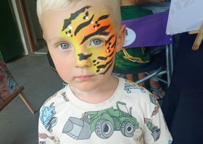 Face painting by one dell of a party