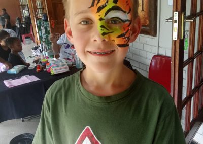 Face painting by one dell of a party