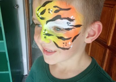 Face painting by one dell of a party