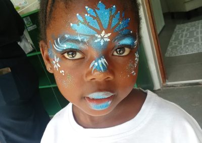 Face painting by one dell of a party