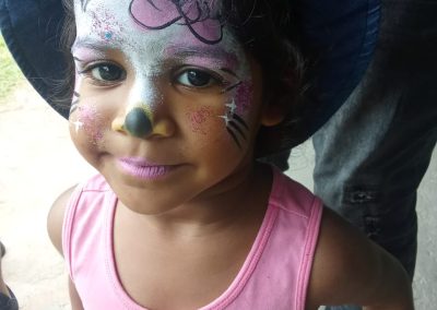 Face painting by one dell of a party
